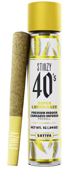 Stiiizy - Super Lemon Haze - 1g Infused Preroll