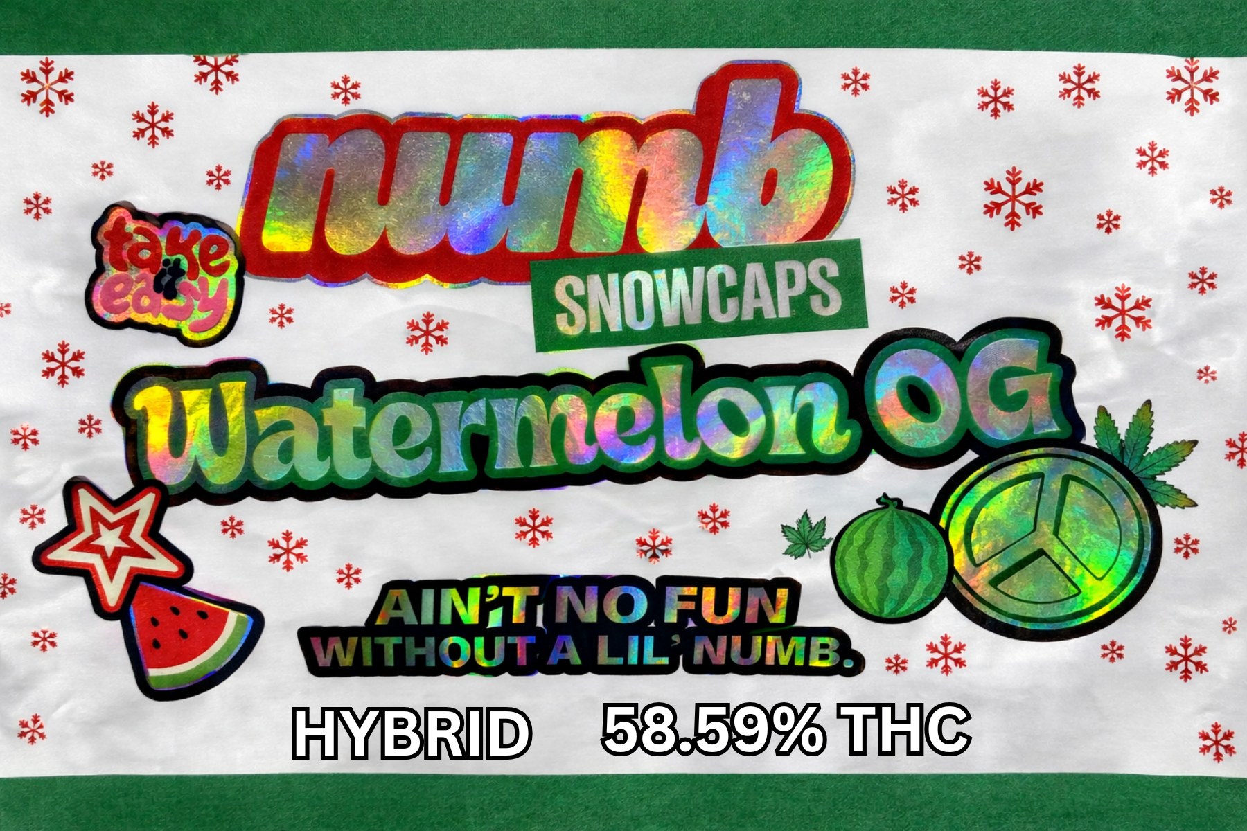 Watermelon OG | BULK Snowcaps