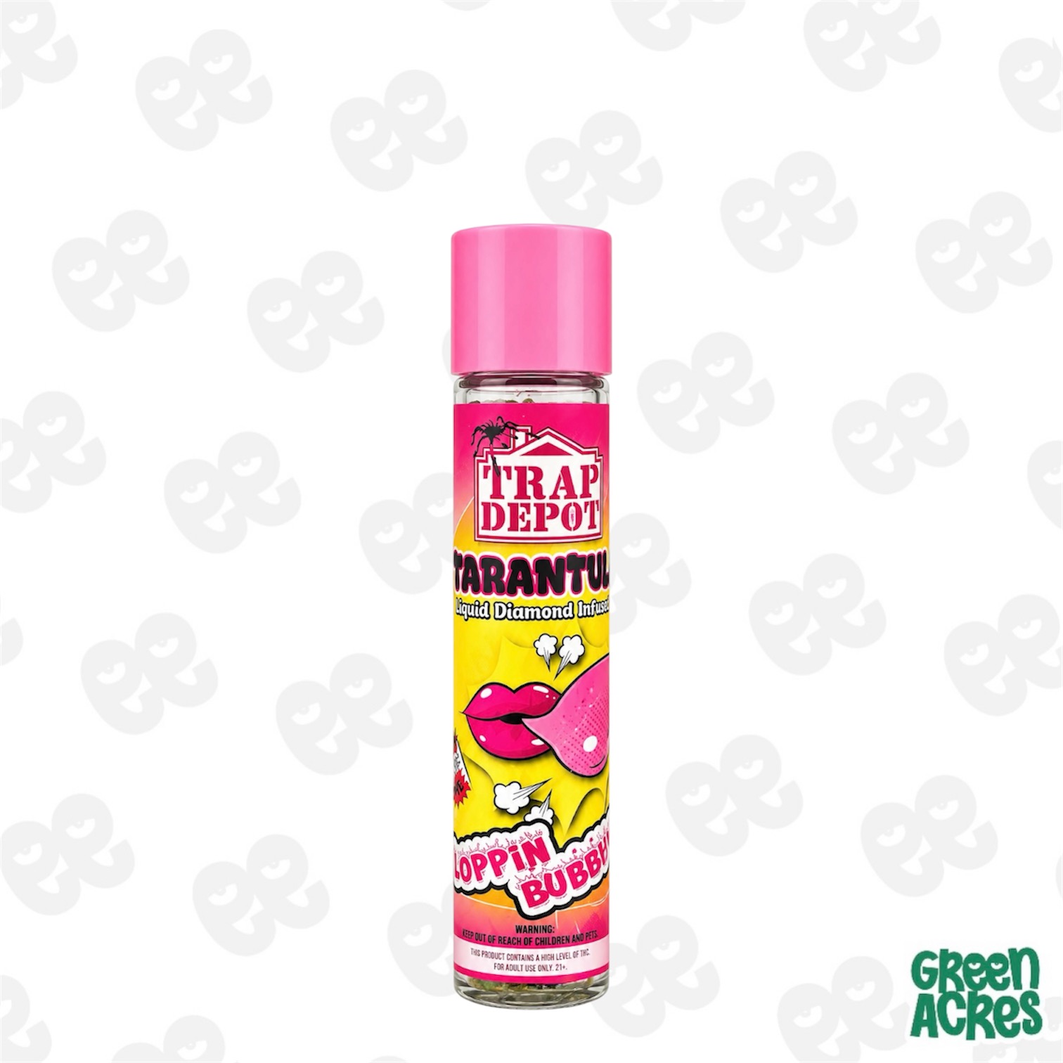 Trap Depot: Poppin' Bubblegum 1.2G Infused Tarantula PreRoll