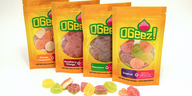 OGeez! - Peg's RSO Gummies - Raspberry Orange (H) (100mg)