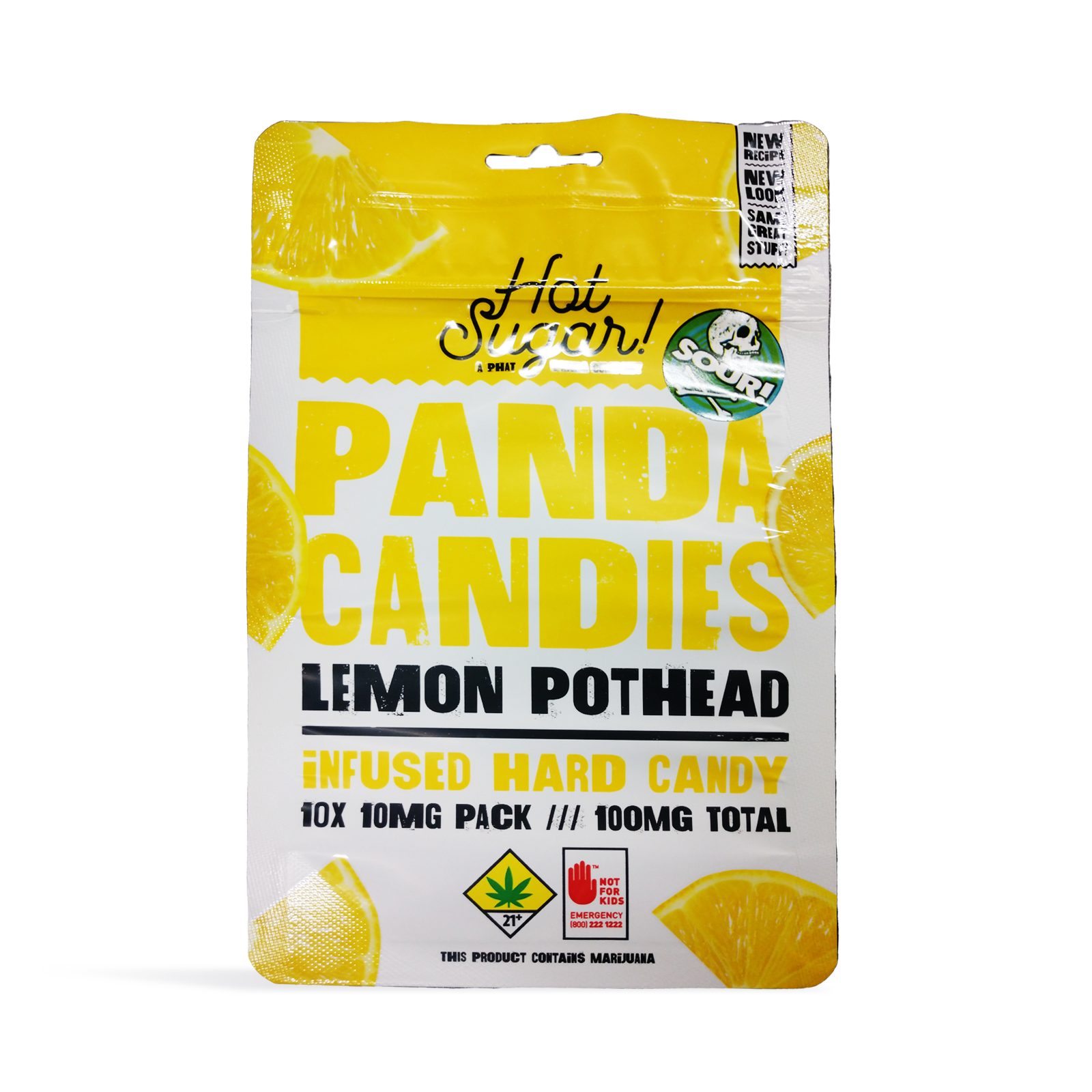 Lemon Pothead Panda Candies 10-pack