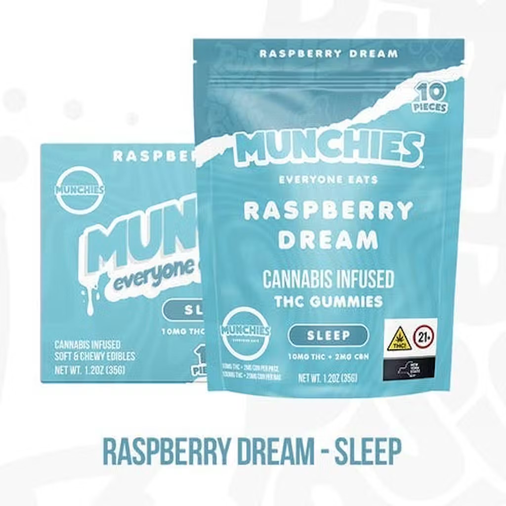 Raspberry Dream | Sleep | 10:2 THC:CBN | Gummies