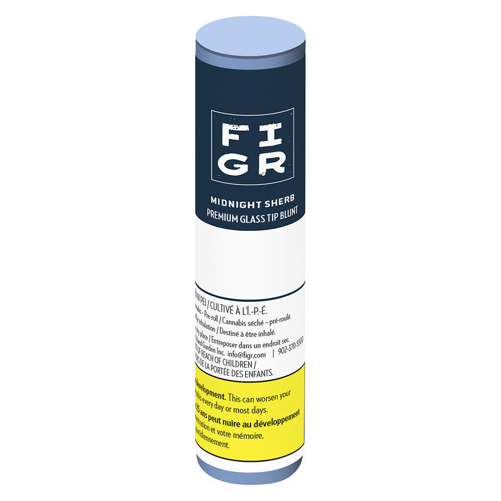 FIGR - Midnight Sherb Premium Glass Tip Blunt PRJ - 1x1g