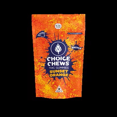 100mg Choice Chews - Sunset Orange