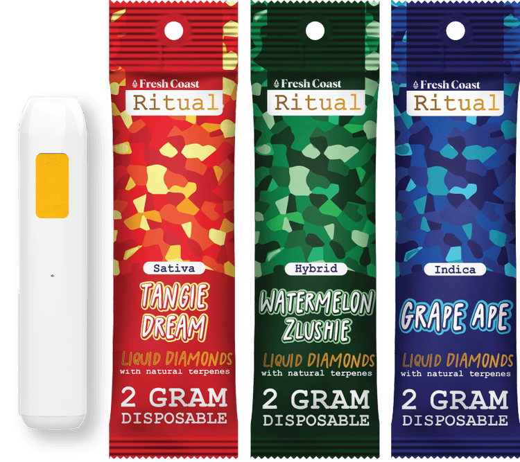 Fresh Coast | Ritual Black Lime Liquid Diamond All-In-One Cartridge | 2g