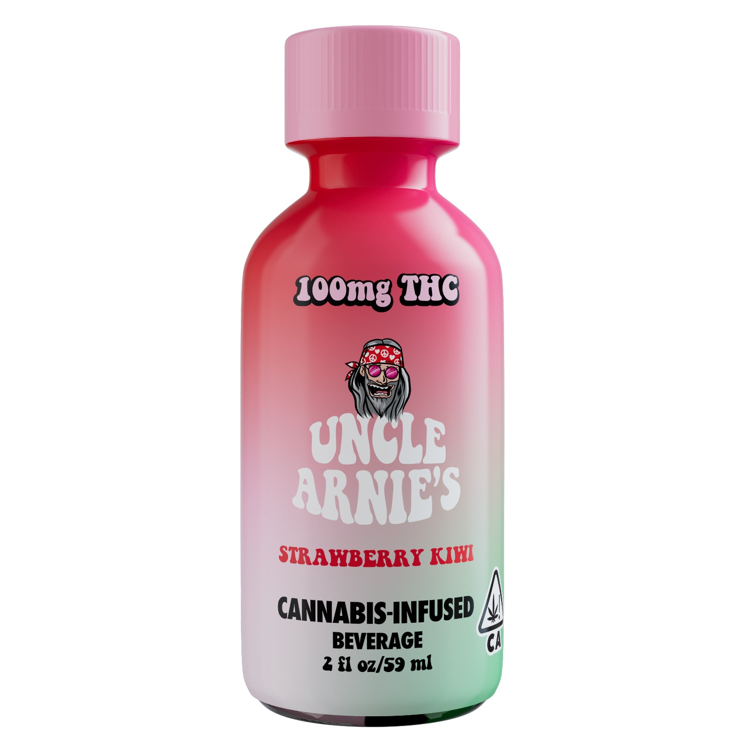 UncleArnies - Strawberry Kiwi 100mg Shot