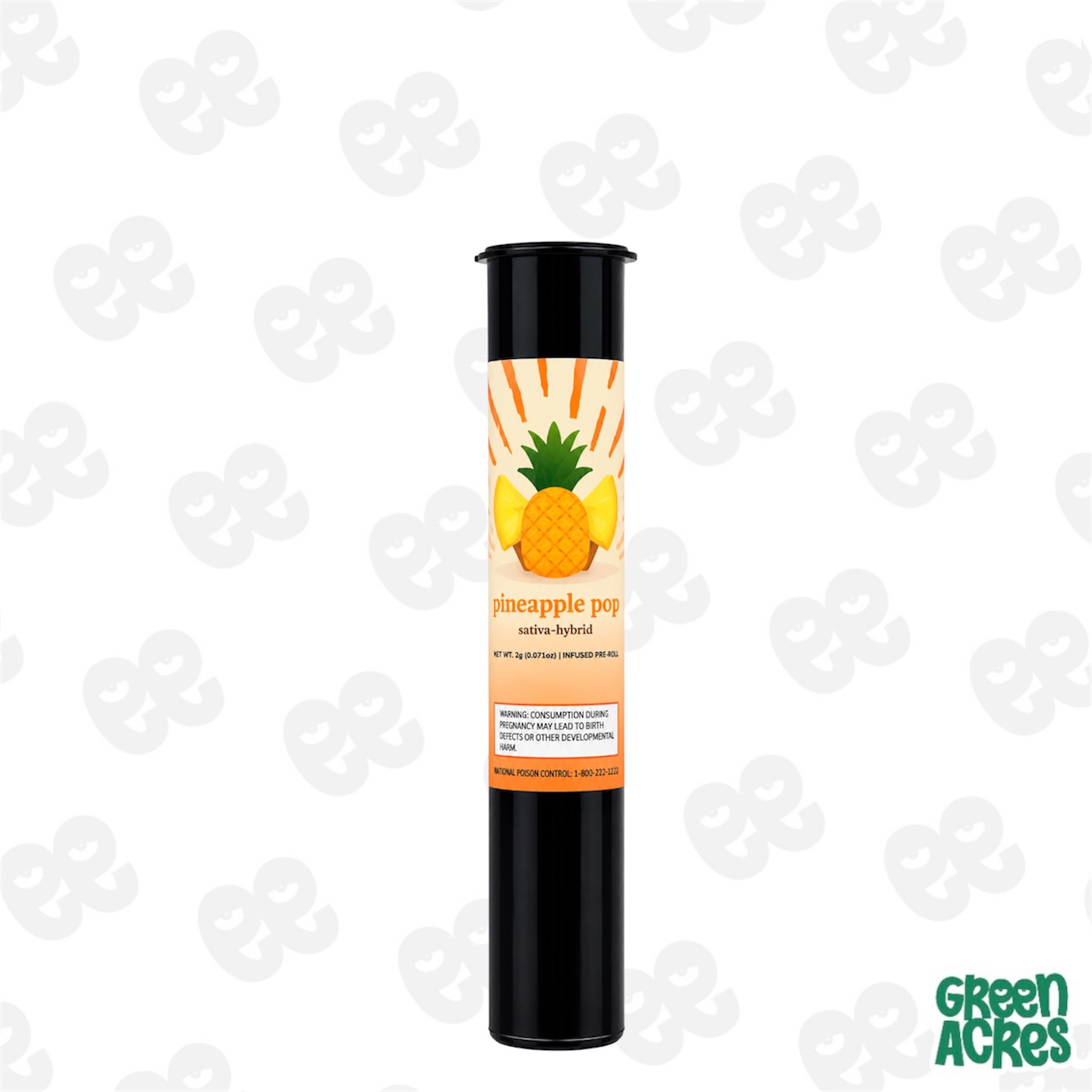 Root & Sol: Pineapple Pop 2G Infused Preroll