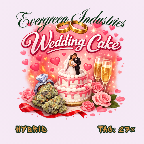 Evergreen Industries - Wedding Cake Deli Style Flower (2g) product photo