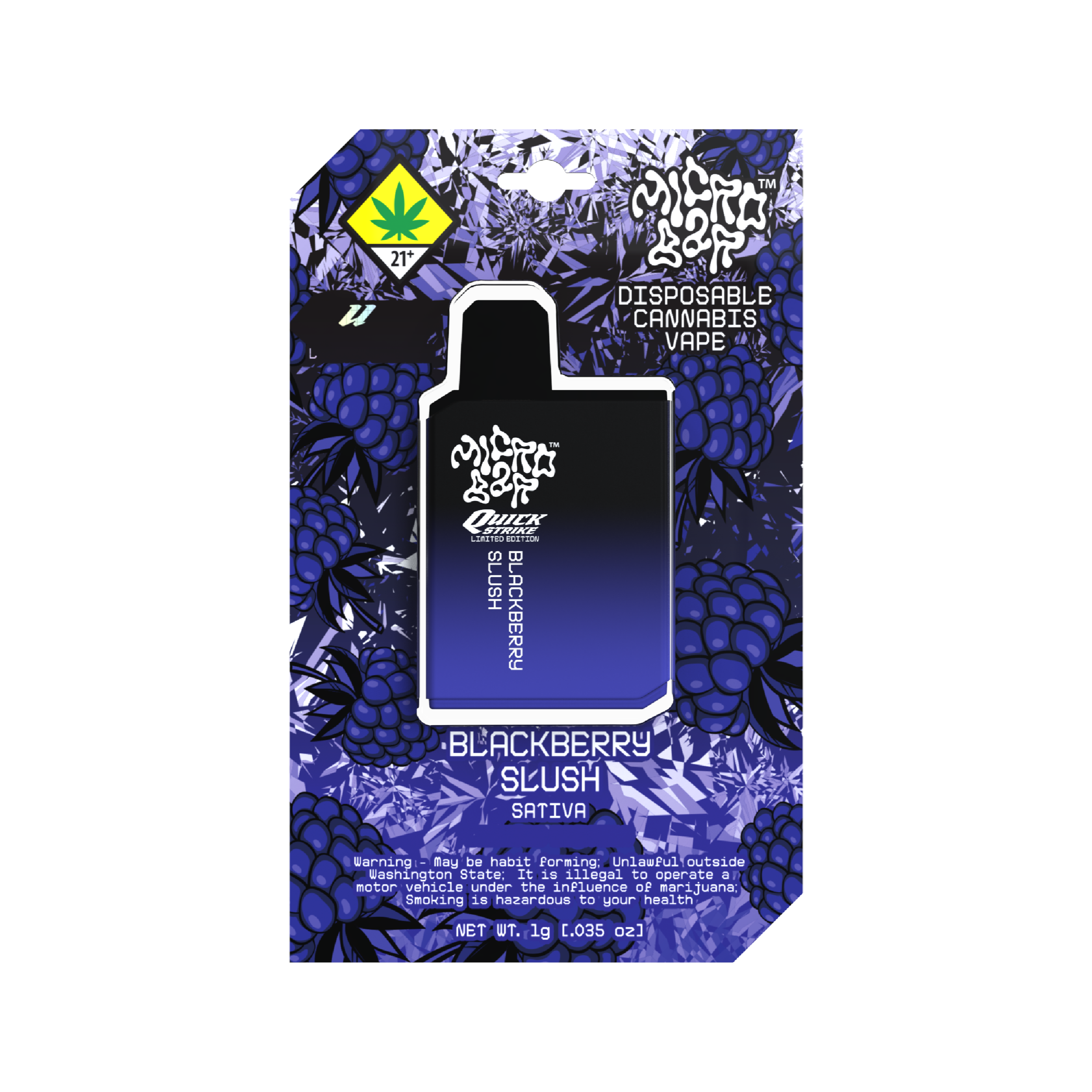 Blackberry Slush Disposable | 1g