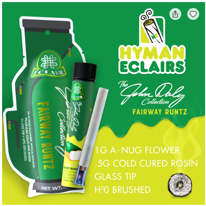 Hyman Eclair - The John Daly Collection - Fairway Runtz - Infused Preroll