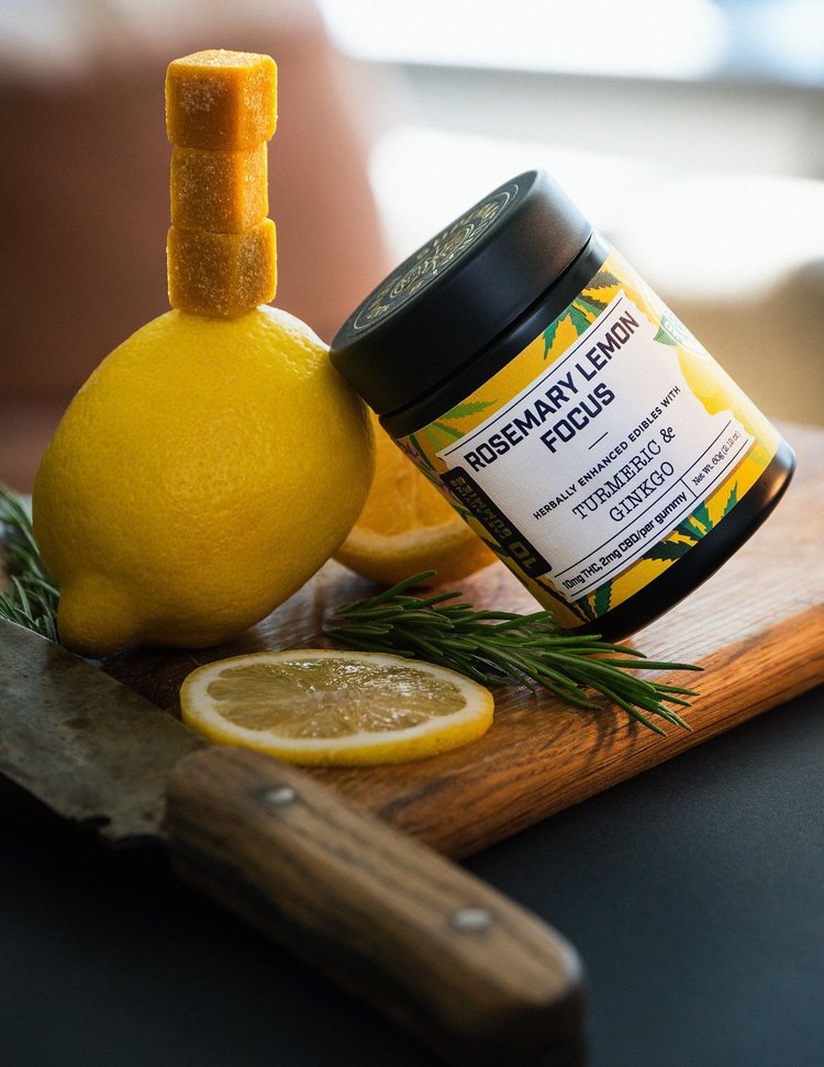 Rosemary Lemon Focus | Gummy | 100mg