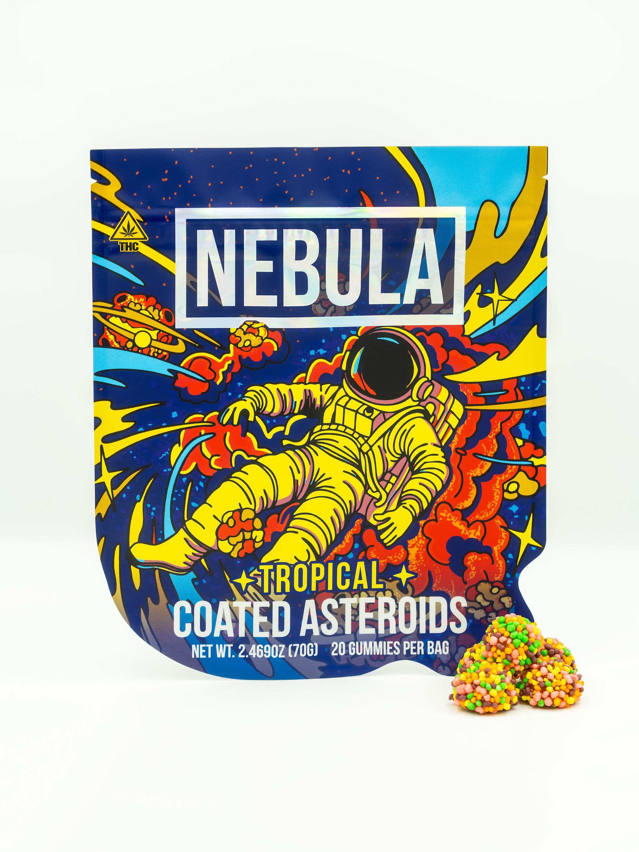 Nebula Tropical Asteroids 100mg THC