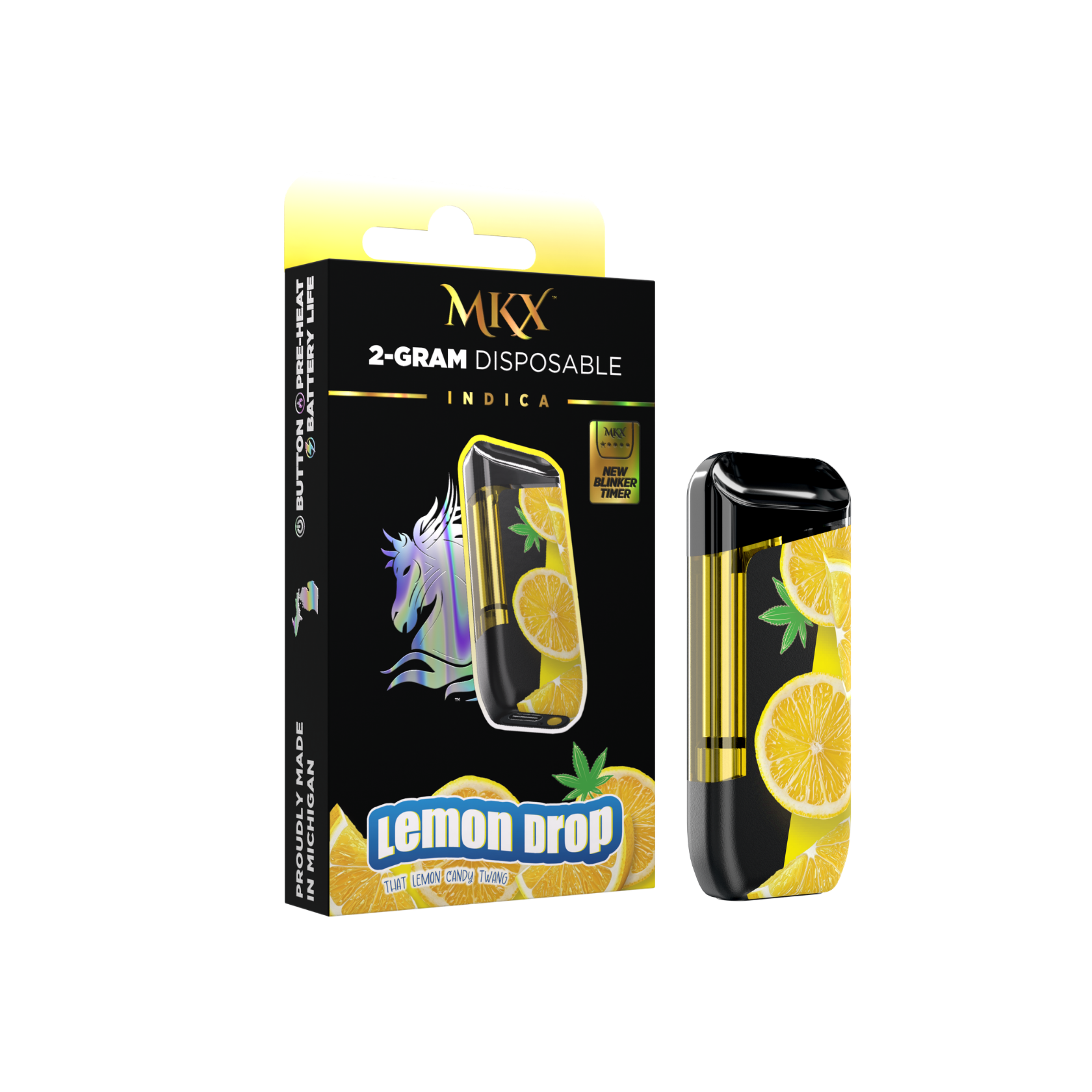 2g MKX Disposable - Lemon Drop 2g Disposable - Indica