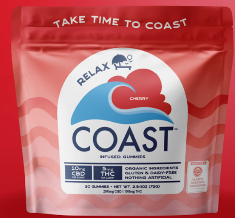 Coast - Cherry - 20pk 100mg
