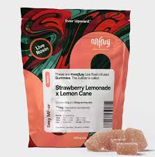 MFNY | Strawberry Lemonade x Lemon Cane | Sativa | Live Rosin | 10 Pack Gummies | 100mg