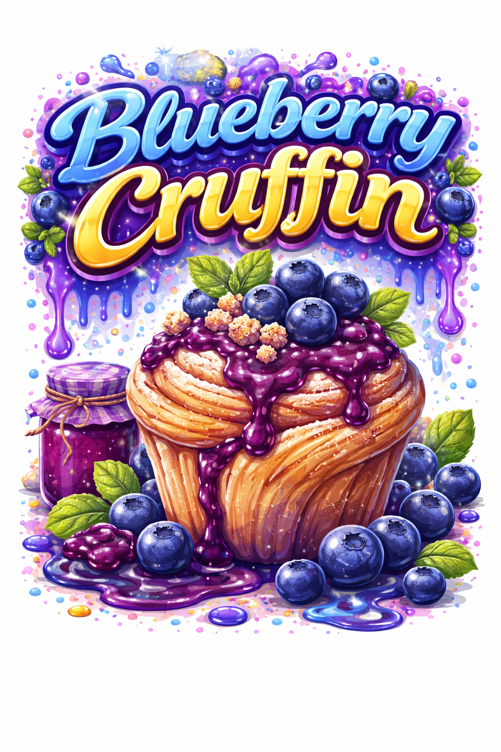 Blueberry Cruffin $150
