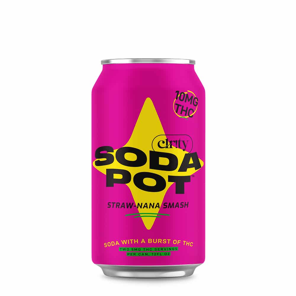 Soda Pot - Straw-Nana Smash - 10mg THC
