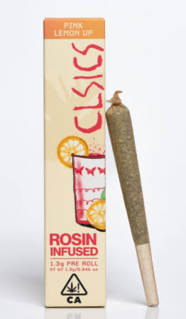 PINK LEMON UP (1.3G) ROSIN INFUSED PREROLL [H]