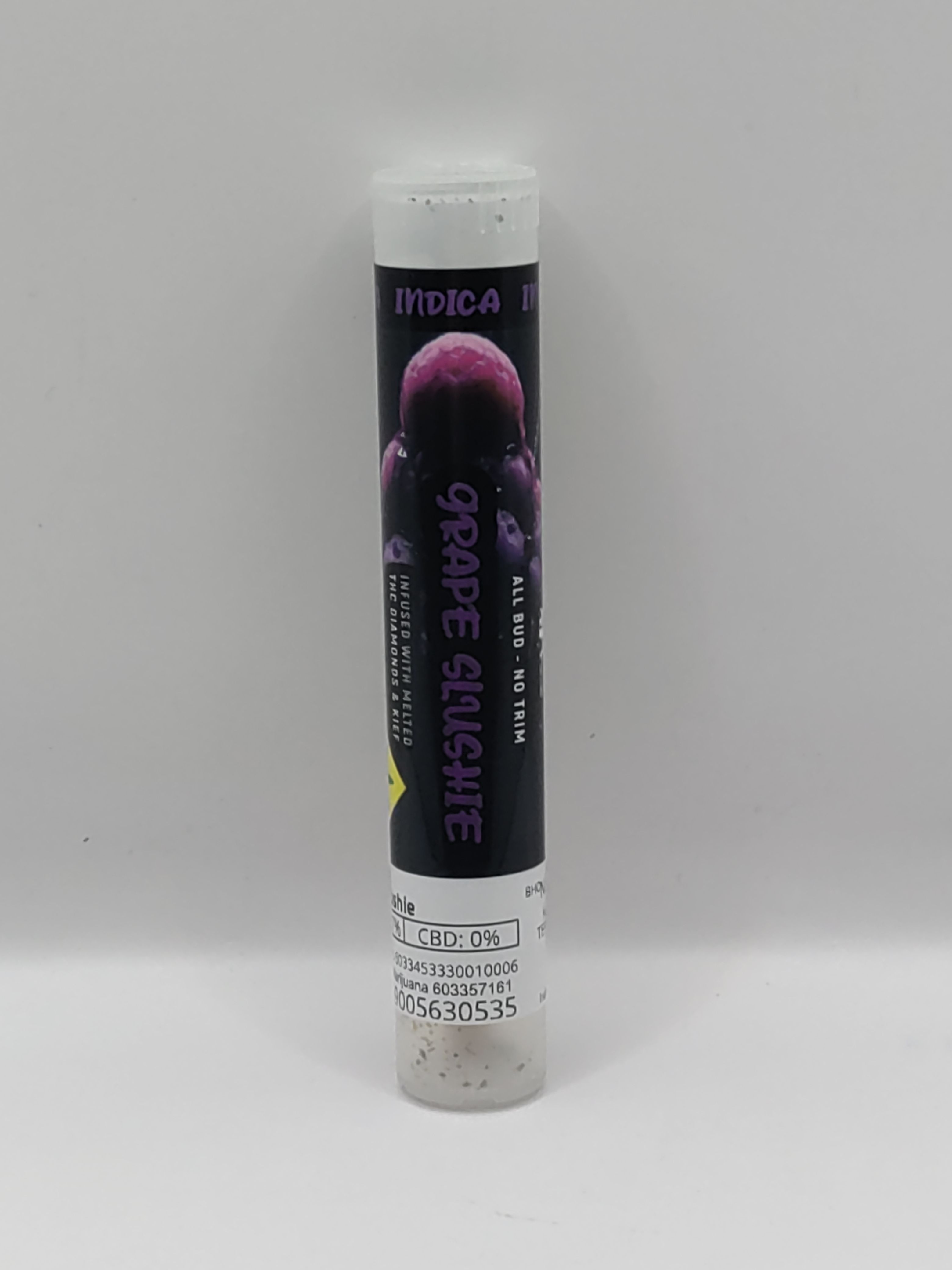 Grape Slushie Diamonds & Kief Infused Preroll 0.8g Kelso Kandy