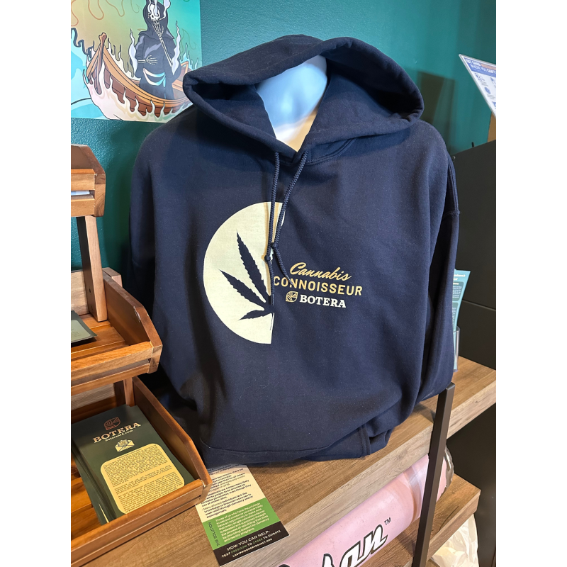 Navy Blue Cannabis Connoisseur Sweatshirt