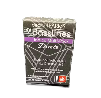Indica Blend Infused Joints 6pk