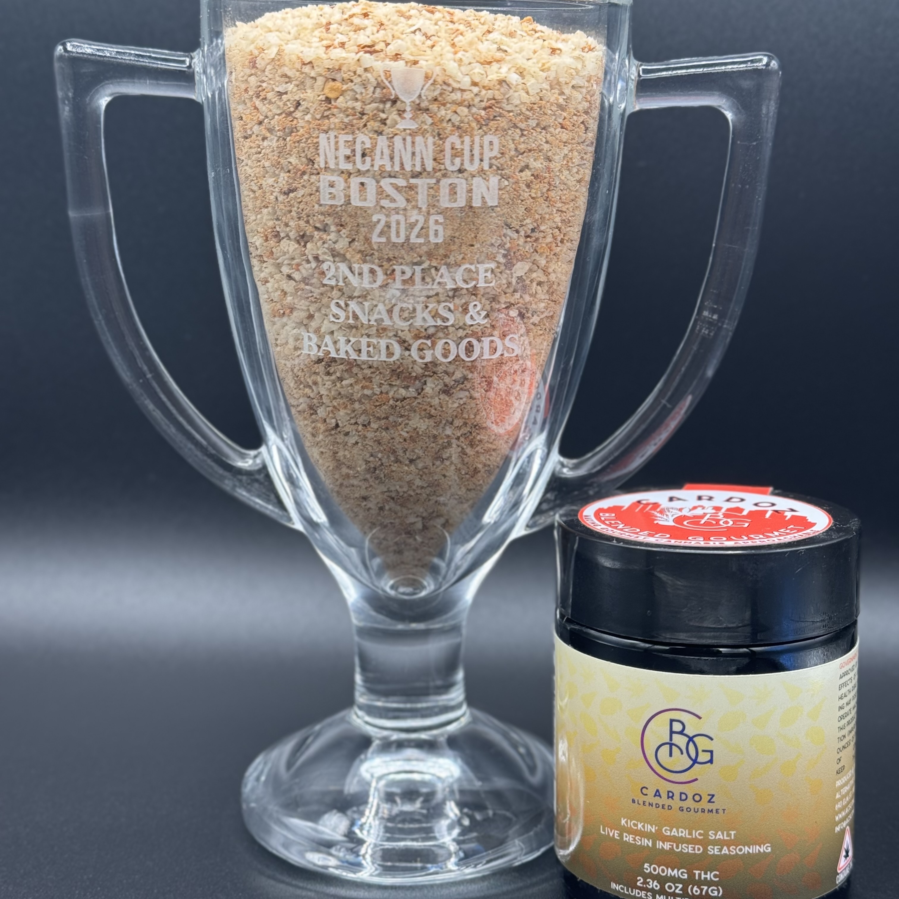 Kickin' Garlic Salt | 500mg