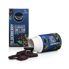 250mg CBD + CBN Elderberry - Hemp Gummies - Wyld