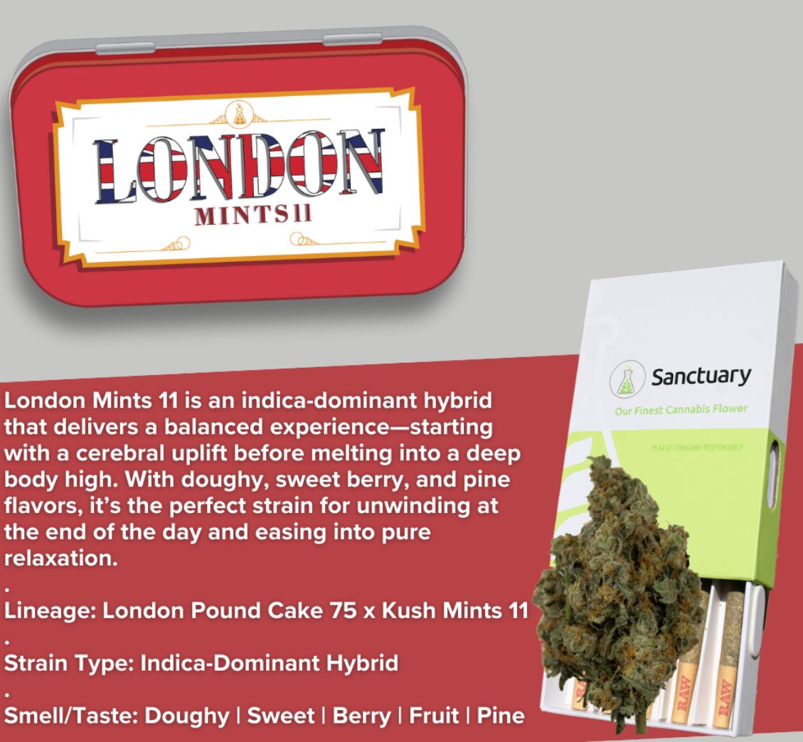 London Mints 11 | 5 Pre-Rolls | .5g