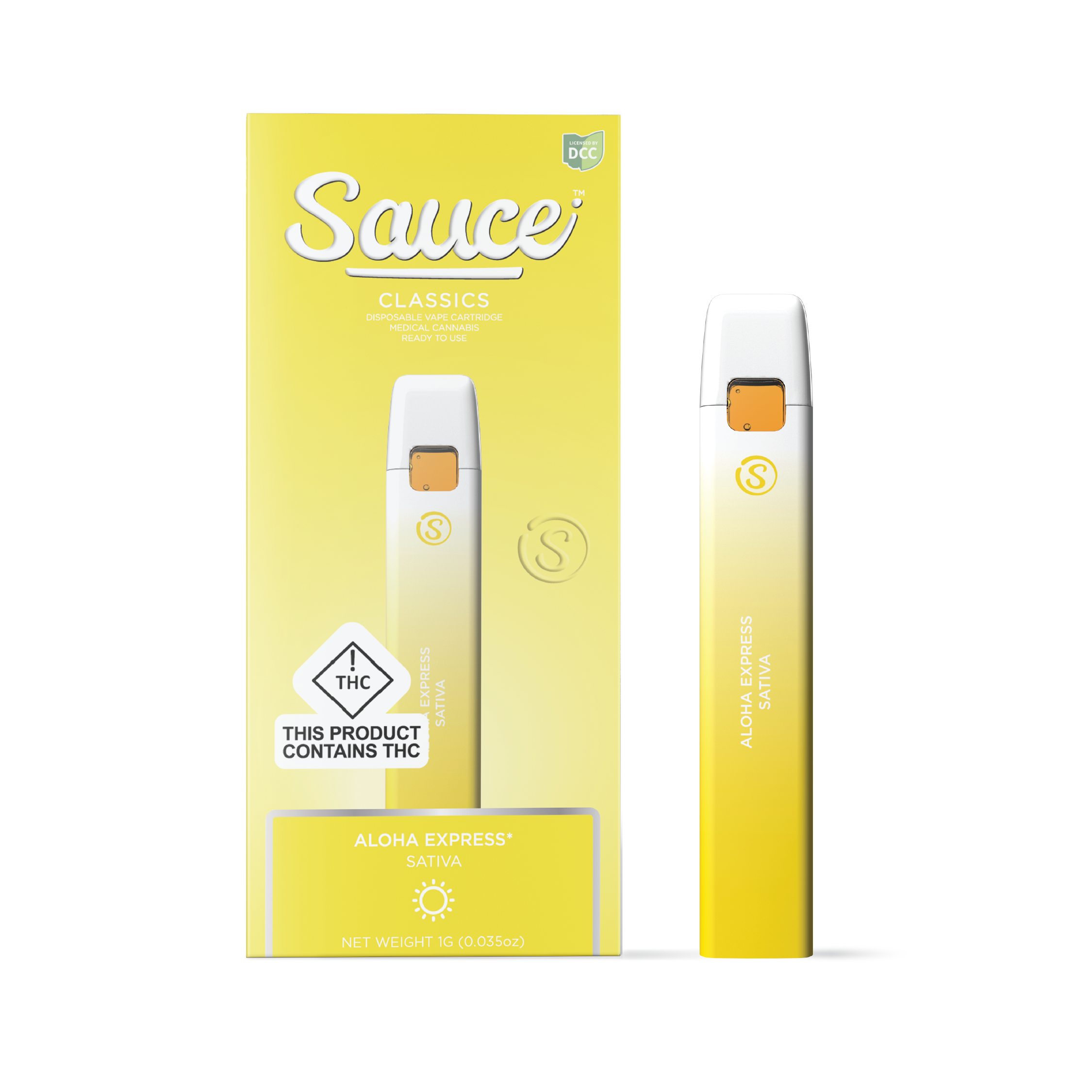 Aloha Express Disposable | Sauce | Vape | 1g
