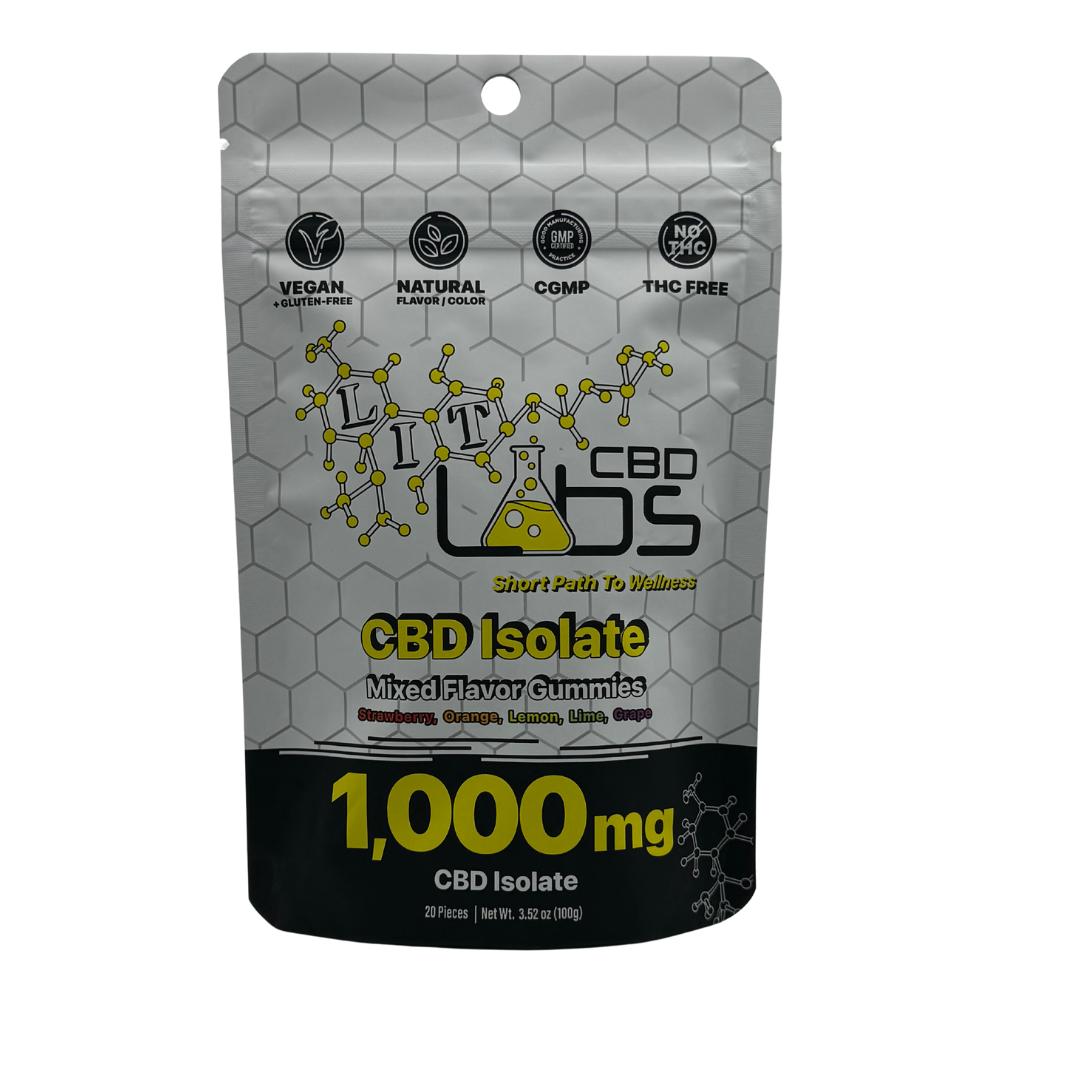 1000mg CBD Isolate - Mixed Flavor