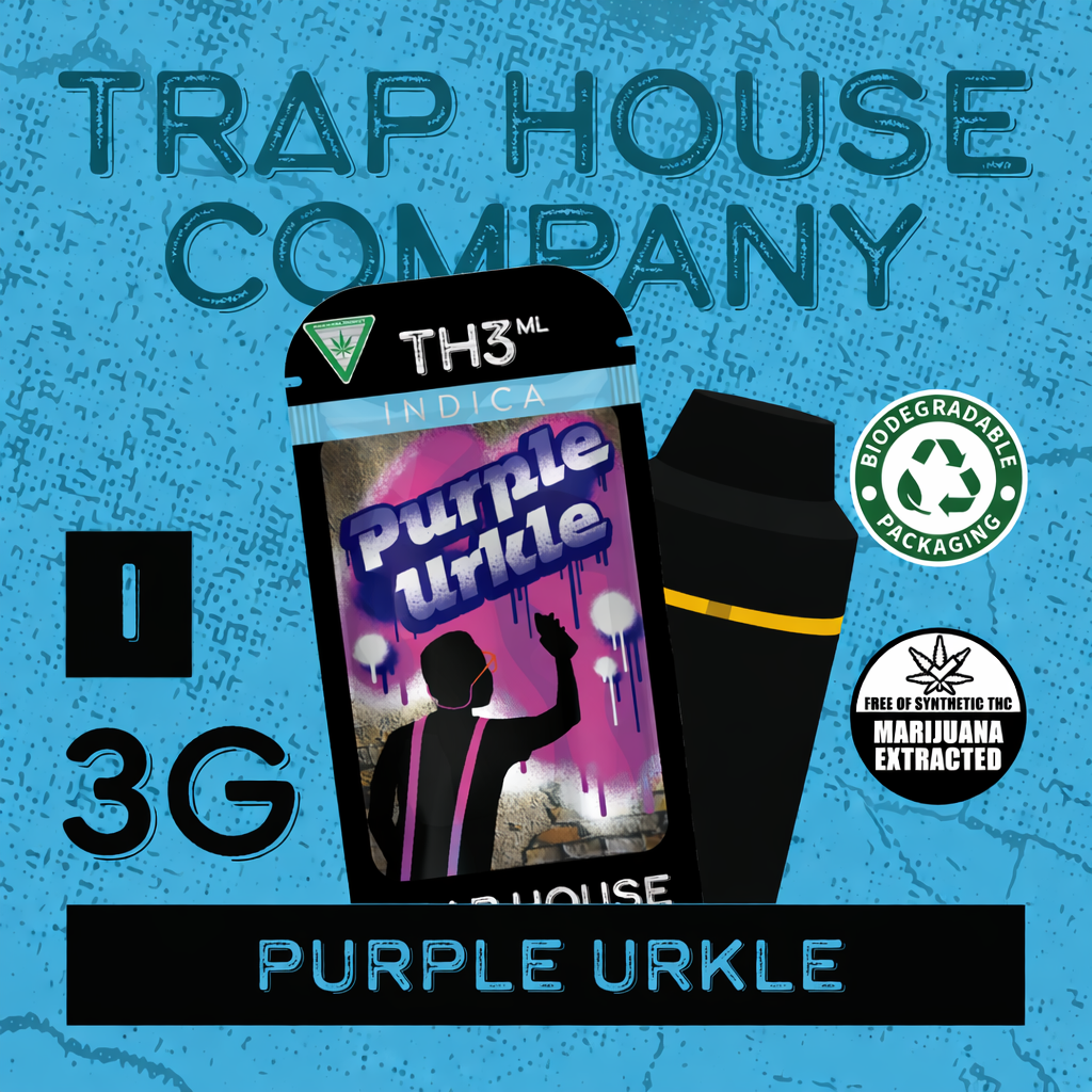 Trap House Company - Purple Urkle - Disposable Vape