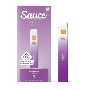 Sauce | King's Kush | 1g Dist AIO [Indica]