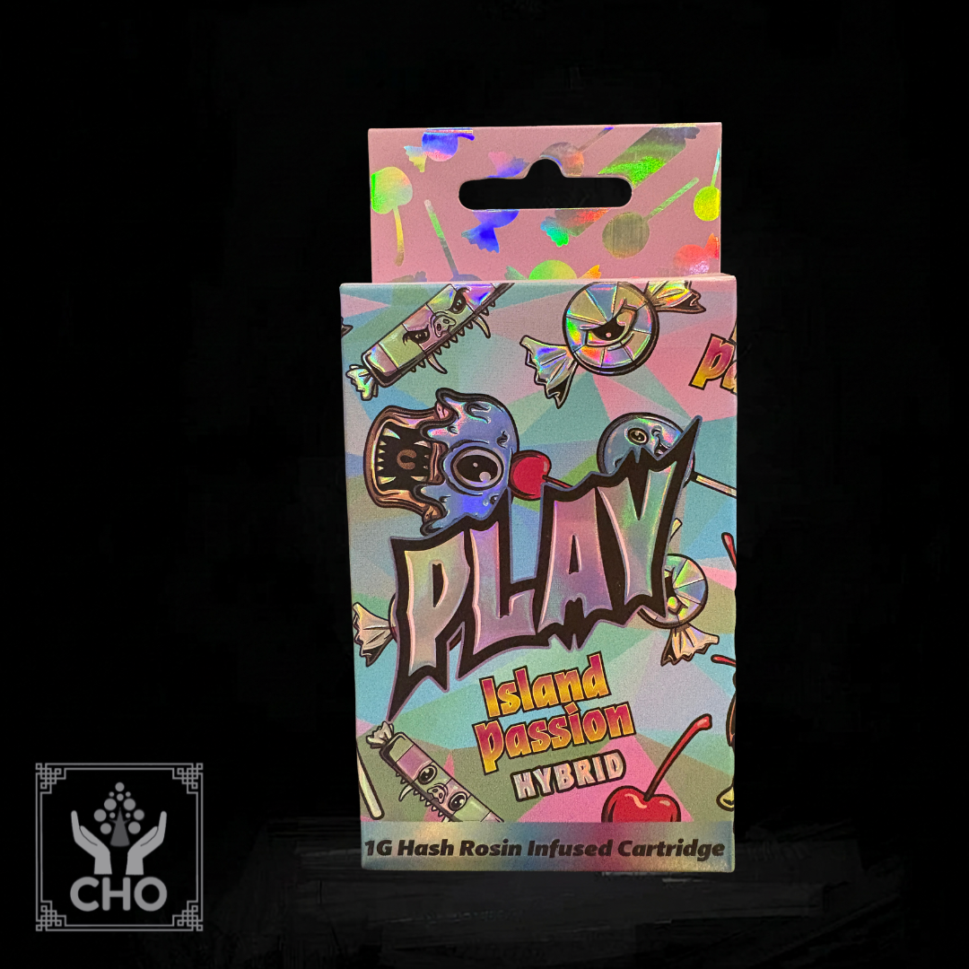 Island Passion | PLAY | Hash Rosin/Distillate 510 Vape Cartridge