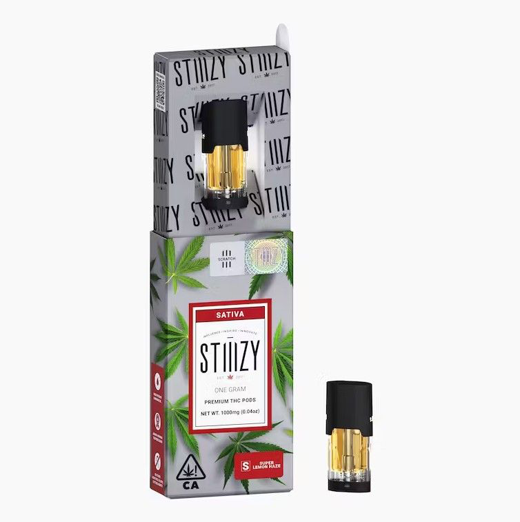 Stiiizy Super Lemon Haze .5g Vape Pod