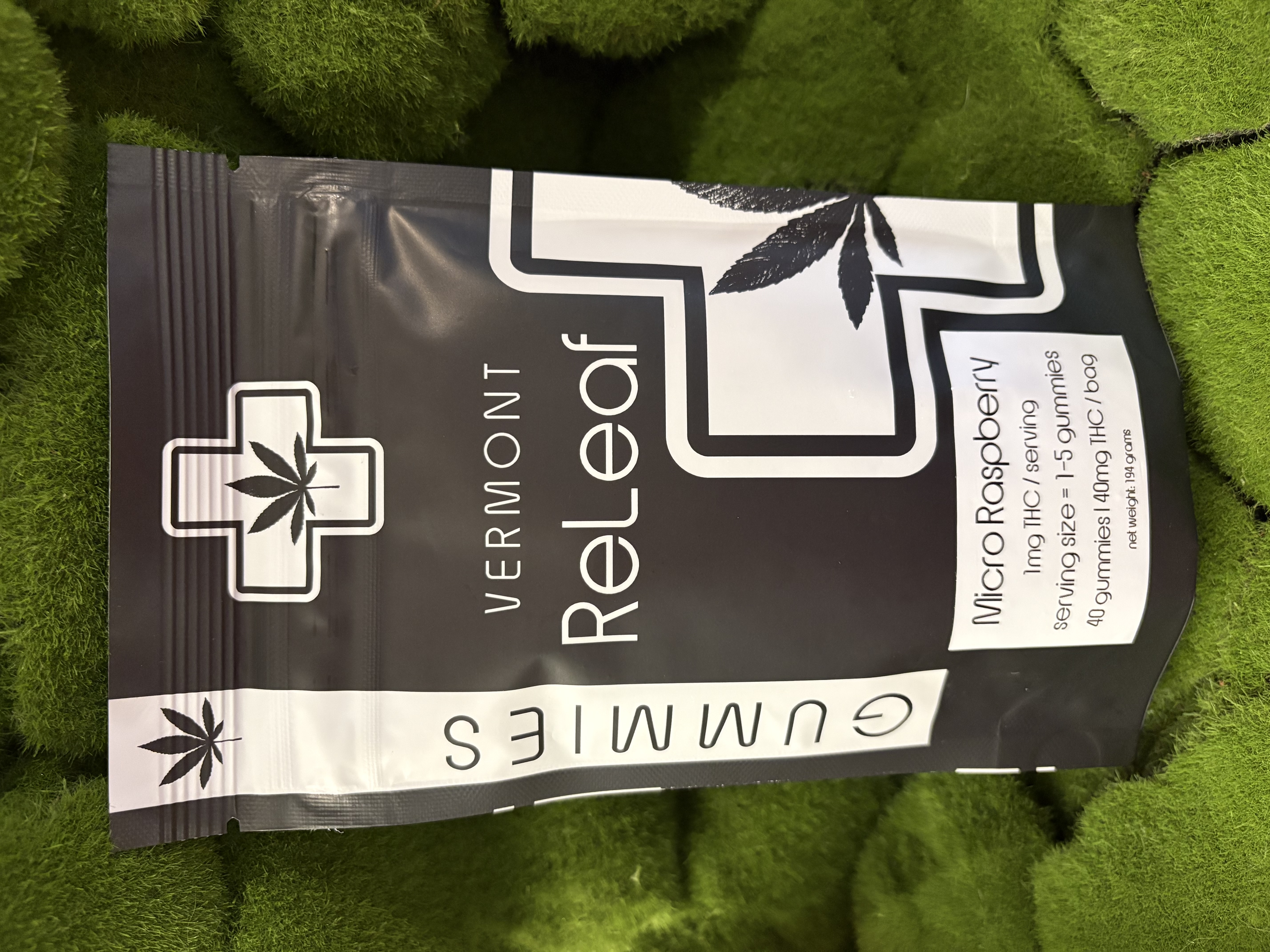 40mg Edible Pack | Raspberry Micro Dose Gummies