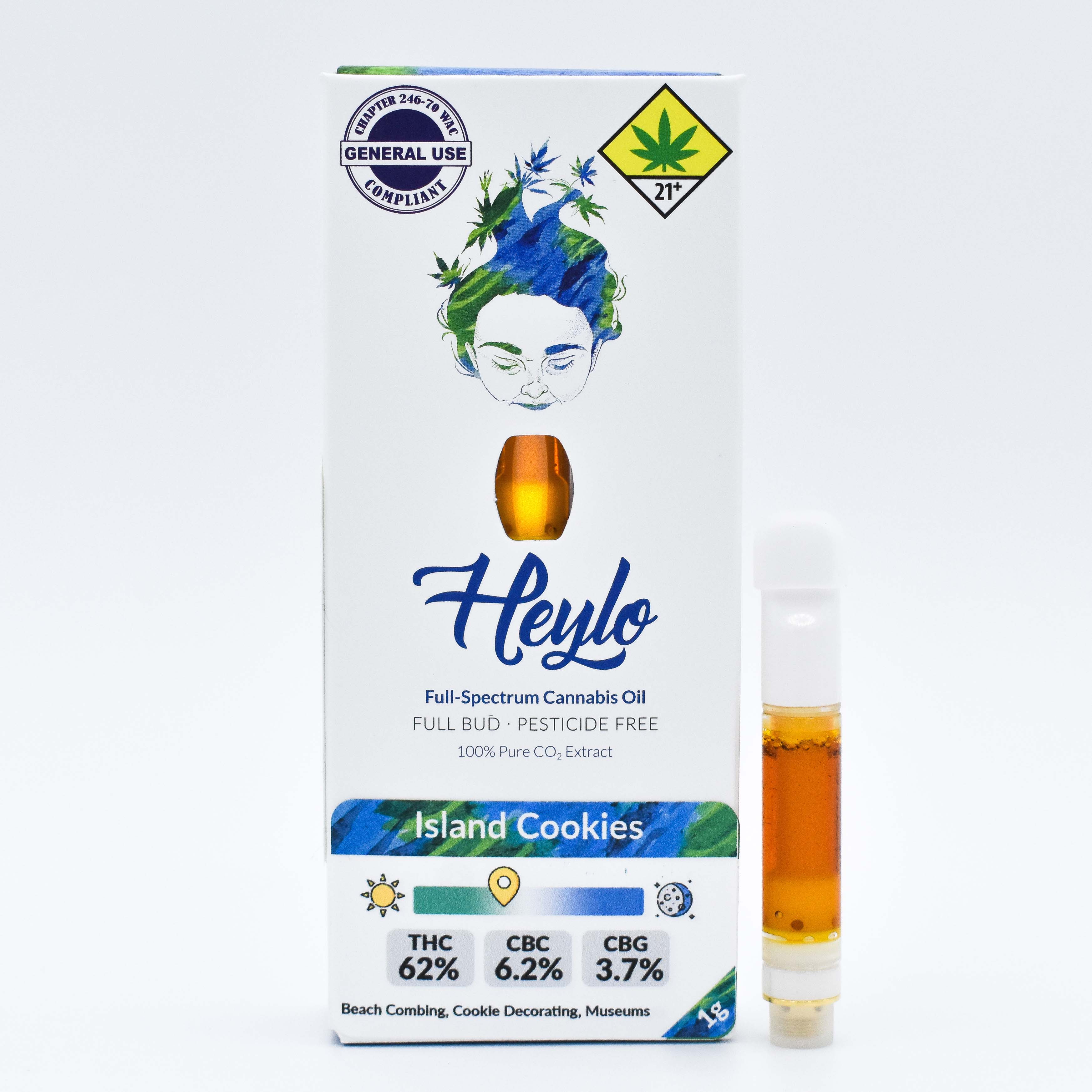 Island Cookies Cartridge | 1g (DOH)