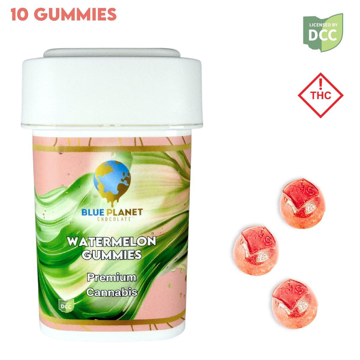 Blue Planet Gummies Watermelon