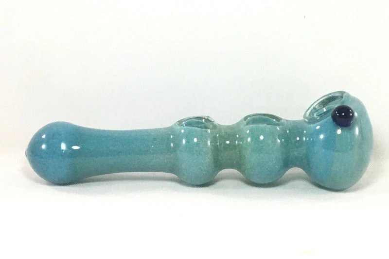Large Shiny Green Pipe w/ Black Dot