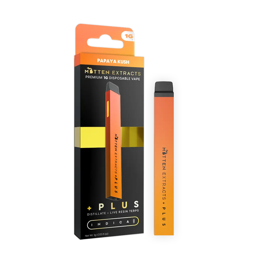 Papaya Kush +PLUS Disposable | 1g