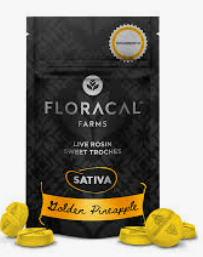 Golden Pineapple Live Rosin Gummies