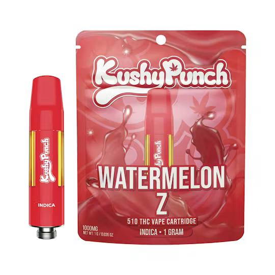 Kushy Punch | 1g 510 Cartridge | Watermelon Z