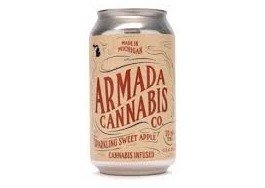 Armada Cannabis Sparkling Sweet Apple 20mg