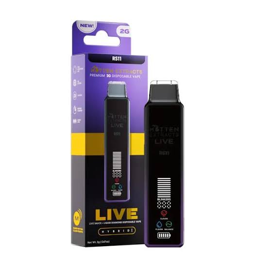 Mitten Extracts RS11 Live Resin Disposable 2g
