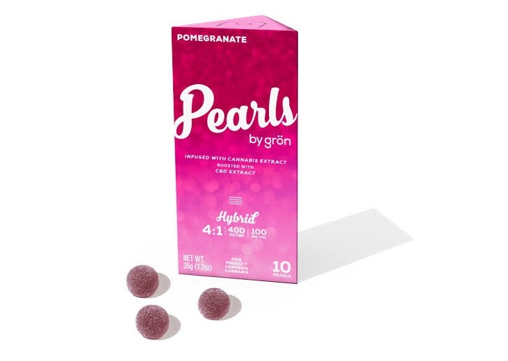 Pearls Gummies Pomegranate 4:1 CBD/THC 200mg