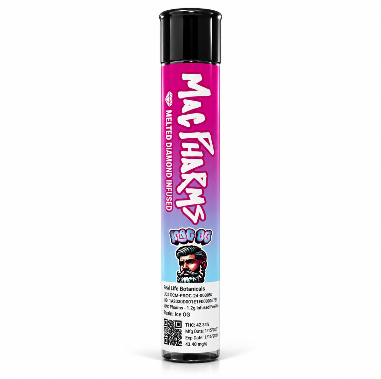Mac Pharms Mac OG Infused Preroll