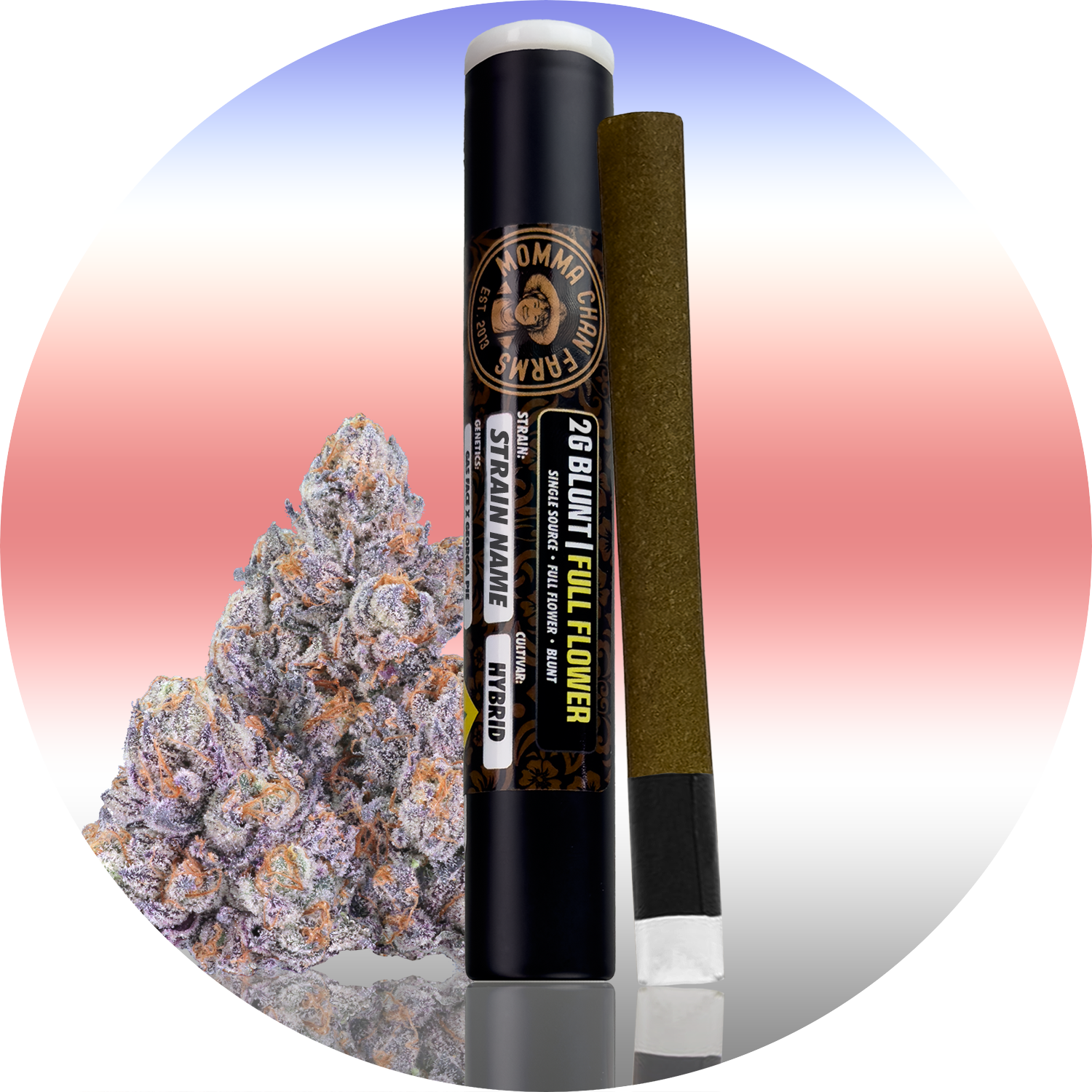 Momma Chan Farms - Popsicles Preroll Blunt 1g
