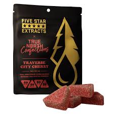 5 Star Extracts x True North | Traverse City Cherry 4x50mg Gummies