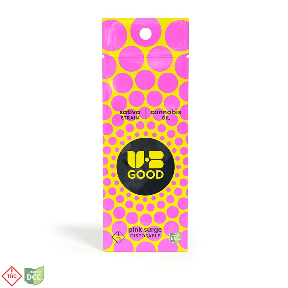 UB GOOD | Pink Surge (Distillate) Disposable | .5 | Sativa