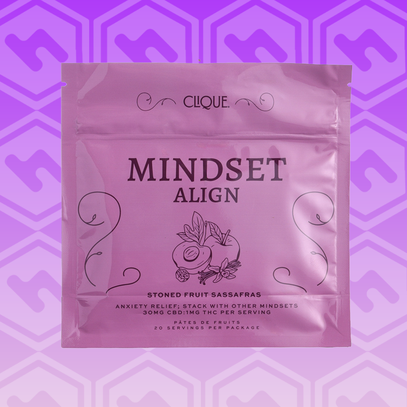 Clique | Align | Stoned Fruit Sassafras 30:1 | CBD:THC | 20 pack