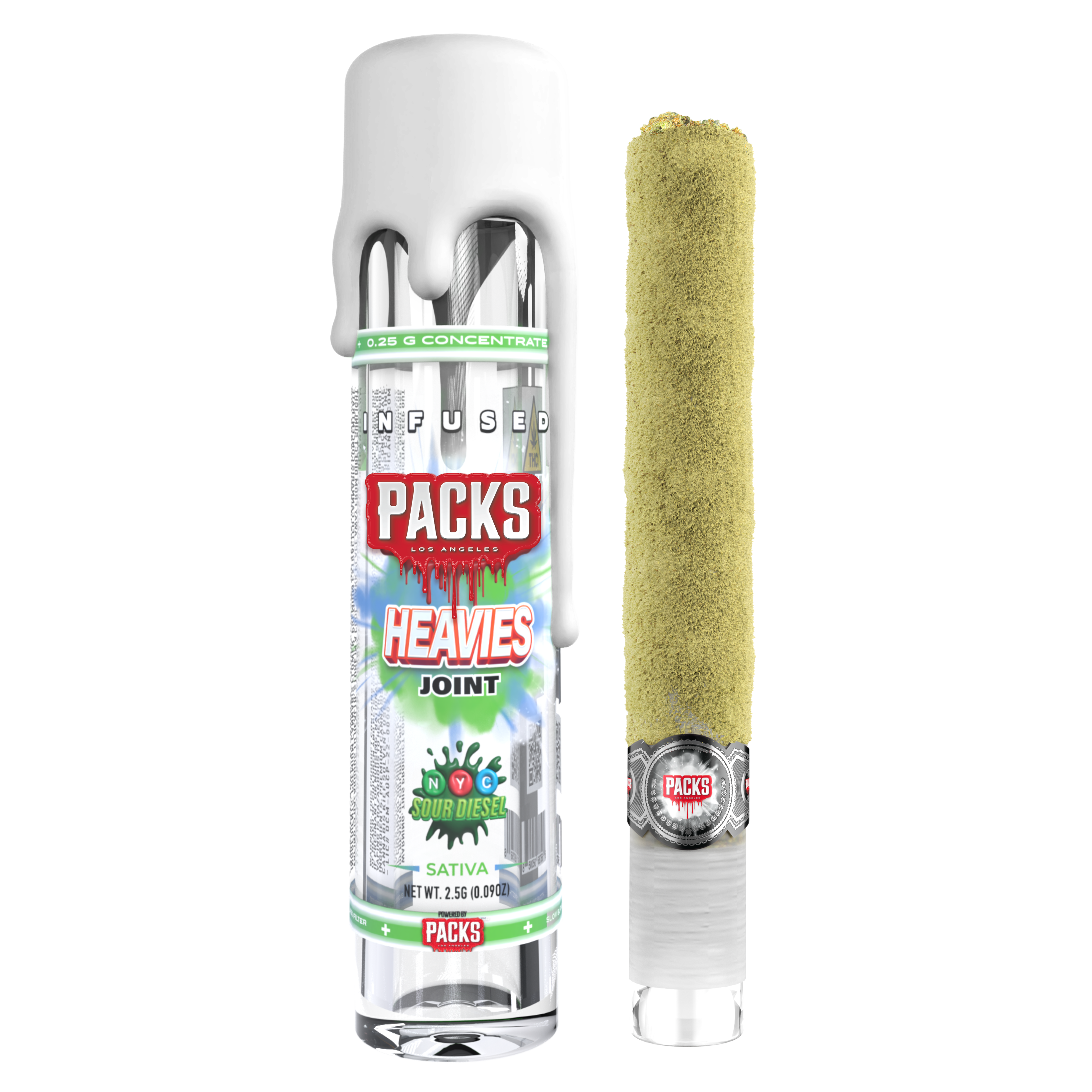 NYC SOUR DIESEL | Packs Heavies | 2.5G